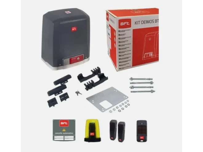 BFT BFT DEIMOS ULTRA BT B400 R925364 2618200 Kit Completo 24V Per Cancelli Scorrevoli 400 Kg